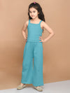 Polka Printed Strappy Jumpsuit