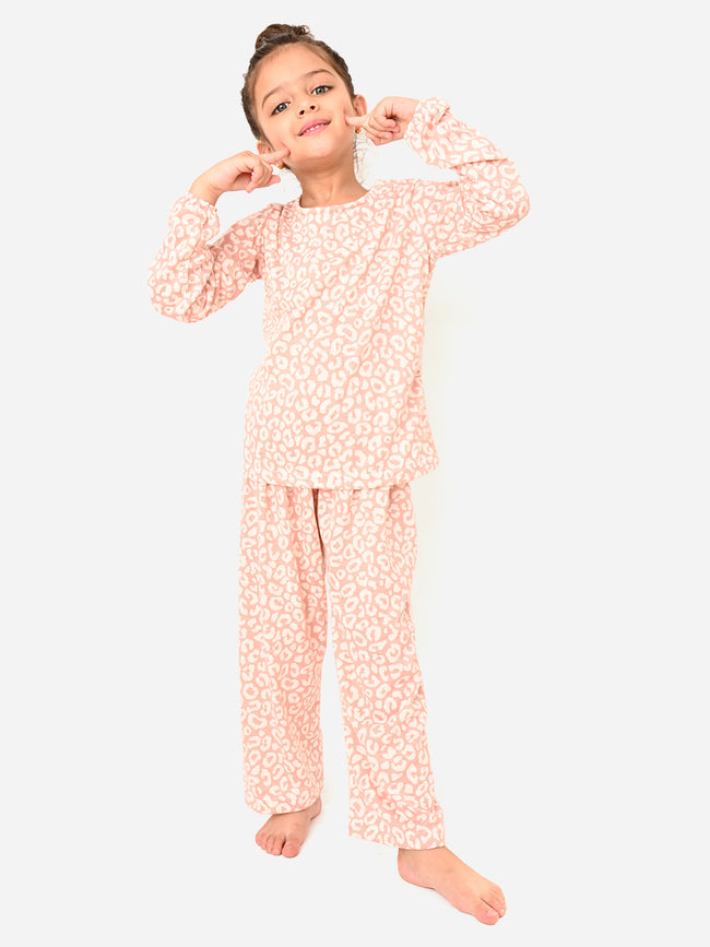 All Over Printed Full Sleeves Nightsuit
