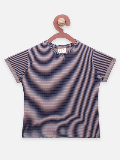 Star Striped Printed Top Pack of 3